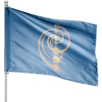 Urskeks The Dark Crystal Master Time Symbol House Flags — Decorative Flags