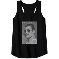 Débardeur Photo de Freddie Mercury en N&B avec Lunettes — T-shirts pour hommes