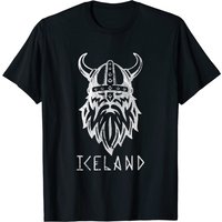 T-shirt pour hommes Vintage Viking d'Islande — T-shirts pour hommes