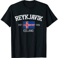 T-shirt souvenir Vintage Reykjavik Islande pour hommes — T-shirts pour hommes