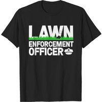 T-shirt Lawn Enforcement Officer Paysagiste Tondeuse à gazon pour hommes — T-shirts pour hommes
