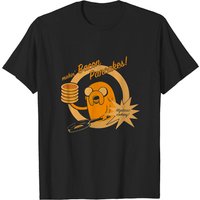 T-shirt Jake The Dog Makin Bacon Pancakes Time pour hommes — T-shirts pour hommes