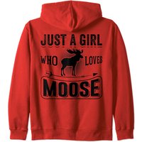 Juste une fille qui aime les orignaux Hoodie unisexe — Sweats à capuche pour hommes