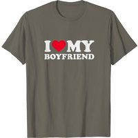 I Love My Boyfriend T-Shirt for Men