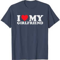 I Love My Girlfriend Men's T-Shirt — Mens T Shirts