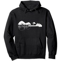 Hoodie Disc Golf Sunset Guitar