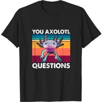 T-shirt pour hommes You Axolotl Questions Salamandre — T-shirts pour hommes