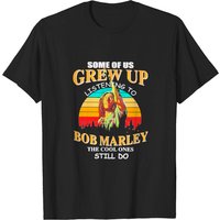 Bob Marley Men's T-Shirt - Some Of Us Grew Up Listening