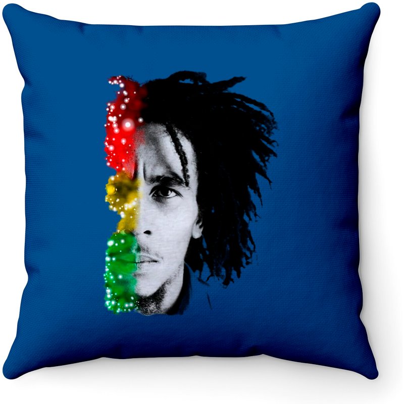Coussins d'anniversaire de Bob Marley — Coussins décoratifs