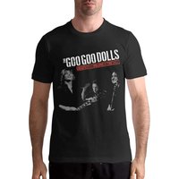 Goo Goo Dolls Men's Cotton T-Shirt in Black