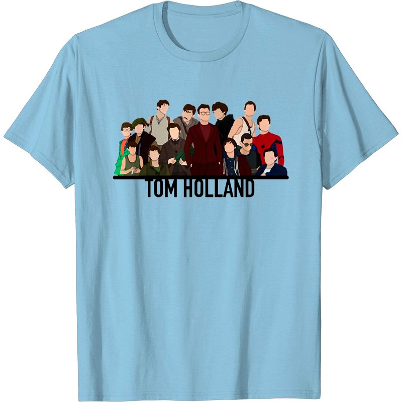T-shirt pour hommes Tom Holland en noir — T-shirts pour hommes