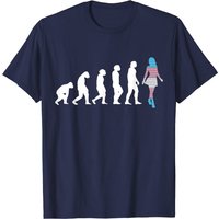Transgender Evolution LGBTQ Trans Flag Pride T-Shirt for Men