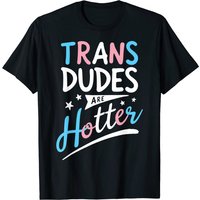 T-shirt Trans Dudes Are Hotter Drapeau LGBT de fierté pour hommes — T-shirts pour hommes