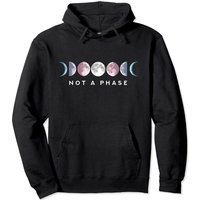 Hoodie Unisexe Transgenre Fierté LGBT Not A Phase Lune