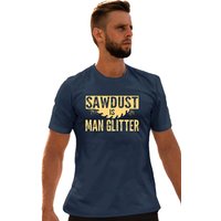 T-shirt Go All Out Adult Sawdust Is Man pour hommes — T-shirts pour hommes