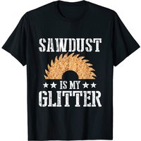 T-shirt Sawdust Is My pour hommes - Noir — T-shirts pour hommes