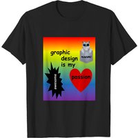 T-shirt pour hommes Graphic Design Is My Passion — T-shirts pour hommes