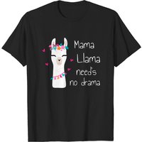 T-shirt pour hommes Mama Llama No Drama — T-shirts pour hommes