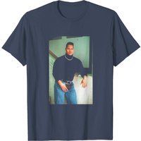 T-Shirt pour hommes The Rock TBT en noir — T-shirts pour hommes