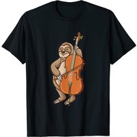 T-shirt pour homme Sloth jouant du violoncelle