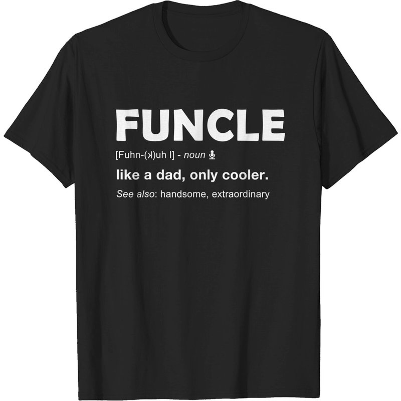 Mens Funcle T Shirt for Funny Uncle Definition Gift — Mens T Shirts