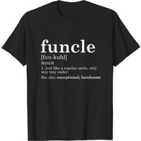 Mens Funcle T-Shirt Funny Uncle Father's Day Gift — Mens T Shirts