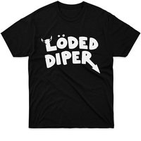 T-shirt en coton unisexe Loded Apparel Diper pour hommes — T-shirts pour hommes