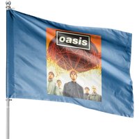 Drapeaux de Maison Vintage Oasis pour Usage Extérieur — Drapeaux décoratifs