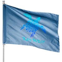 Drapeaux de Maison Polynésien Tortue Tribale Key West
