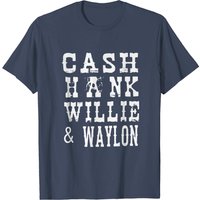 Hank Willie and Waylon T-Shirt for Men