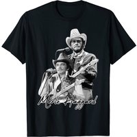 T-shirt Vintage Outlaw Music Merle Haggard pour hommes — T-shirts pour hommes
