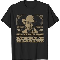 Merle Haggard Country Music T-Shirt for Men