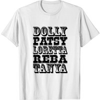 T-shirt Dolly Patsy Loretta Country Girl pour hommes — T-shirts pour hommes