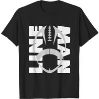 T-shirt Football Lineman Ligne Offensive/Défensive pour Hommes — T-shirts pour hommes