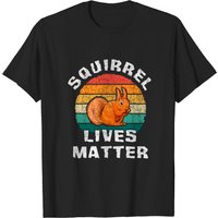 Squirrel Lives Matter Men's T-Shirt for Squirrel Lovers