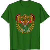 T-shirt pour hommes SPQR Rome antique Empire romain — T-shirts pour hommes