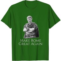 T-shirt SPQR de Gaius Julius Caesar pour hommes en noir — T-shirts pour hommes