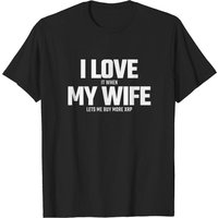 XRP Crypto T-Shirt for Men - Wife Lets Me Buy More XRP