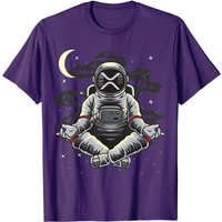 T-shirt Astronaut Yoga Ripple XRP Coin To The Moon pour hommes — T-shirts pour hommes