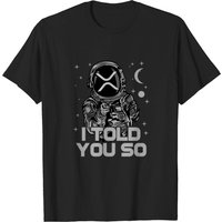 T-shirt Astronaut Ripple Coin XRP Crypto Blockchain pour hommes — T-shirts pour hommes