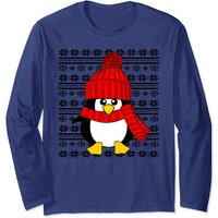 T-shirt à manches longues Noël Pingouin — T-shirts pour hommes