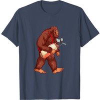 Sasquatch Lover Golf T-Shirt for Men