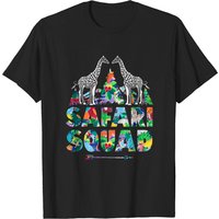 Safari Squad T-Shirt for Men in Black