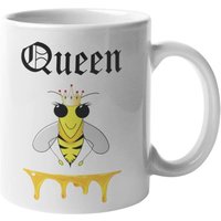 Queen Bee Coffee Mug - Dual-Sided Print, Dishwasher & Microwave Safe
