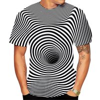 Men's Optical Illusion Short Sleeve T-Shirt