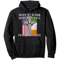 Hoodie Irish By Blood pour Patriotes — Sweats à capuche pour hommes