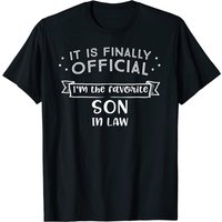 Favorite Son In Law T-Shirt for Men