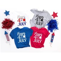 T-shirt patriote assorti pour la famille du 4 juillet pour hommes — T-shirts pour hommes