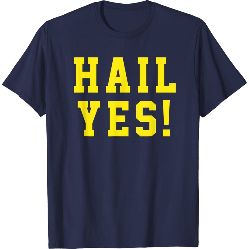 T-shirt Hail Yes! État du Michigan pour hommes - Ann Arbor, MI — T-shirts pour hommes