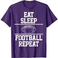 T-shirt Joueur de Football pour Hommes - Noir — T-shirts pour hommes